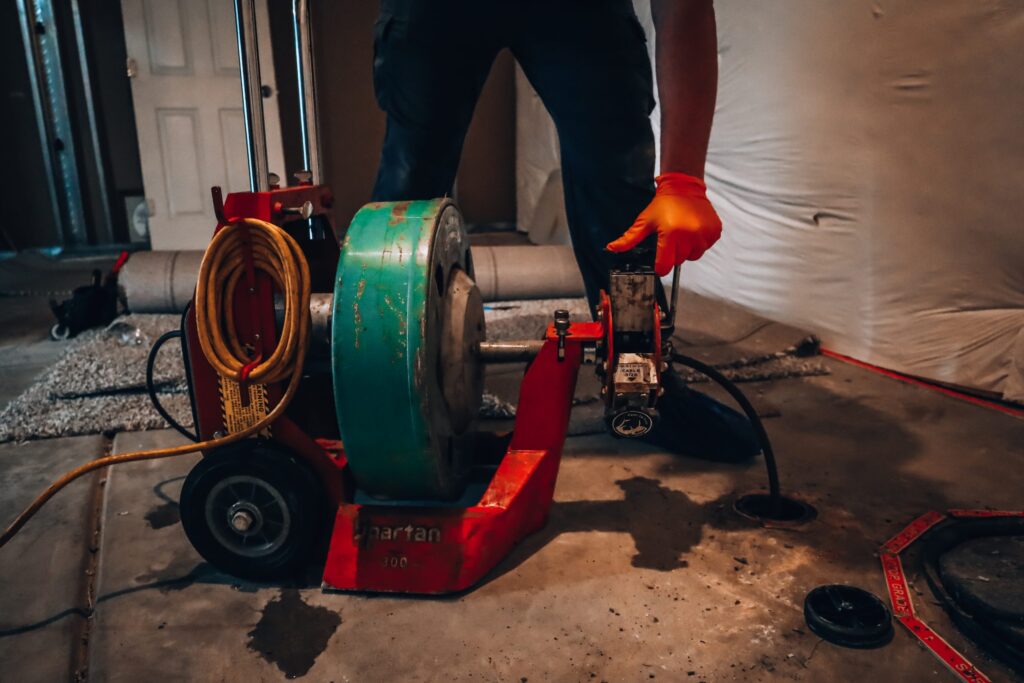 Drain Cleaning Services in Denver using professional high pressure jetting equipment